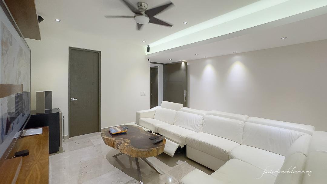 Departamento Allure Puerto Cancún de 3 Recámaras en Venta Amueblado