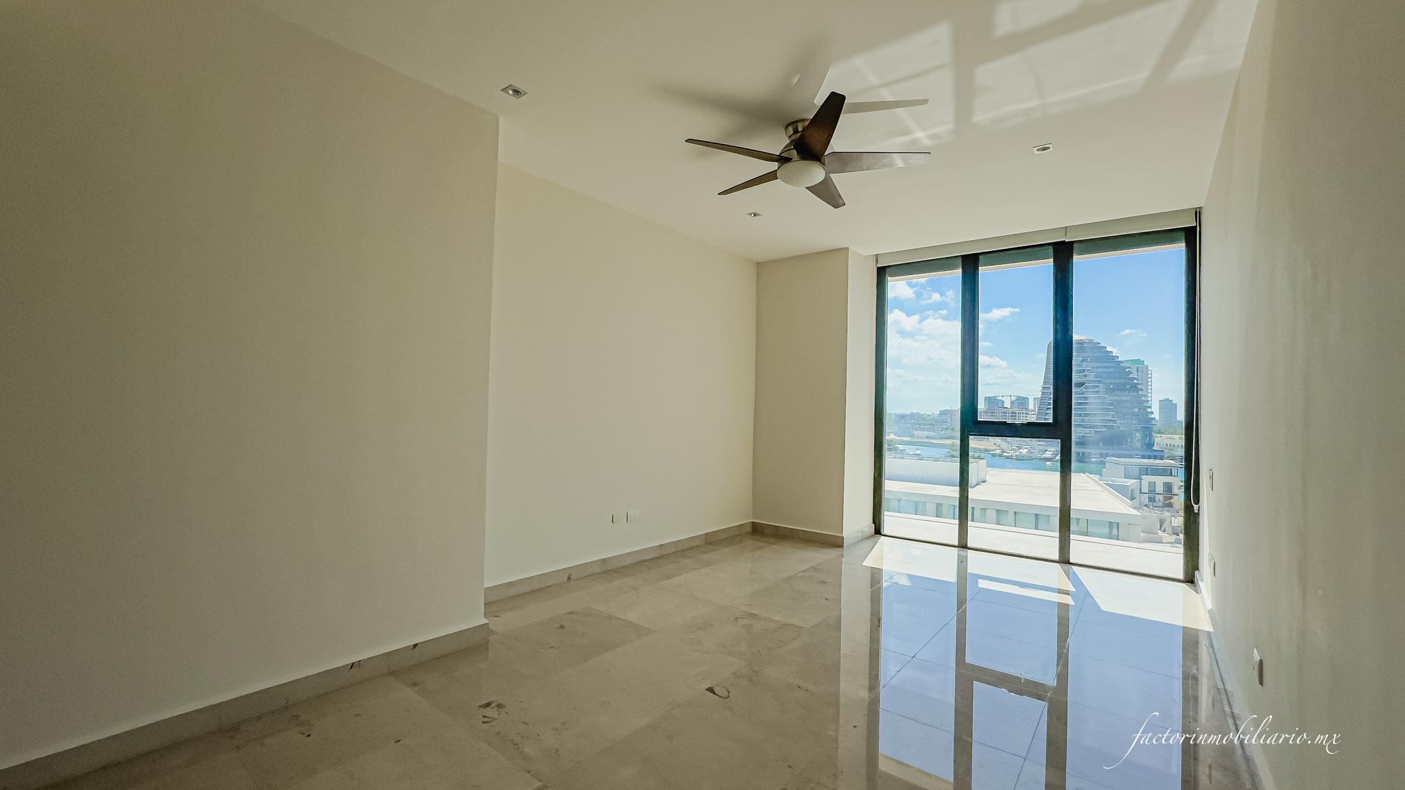 Allure Puerto Cancún 3 Recámaras Sin Muebles | Departamento Venta