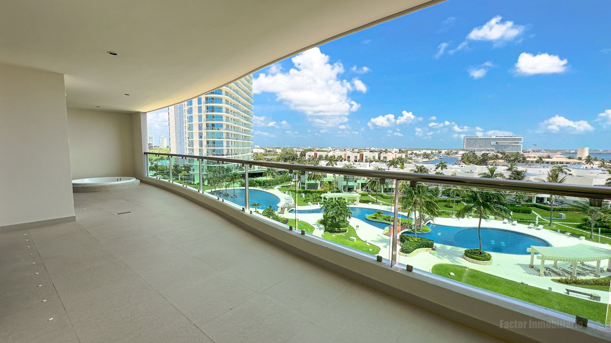 Departamento en Venta en Novo Cancún Amueblado