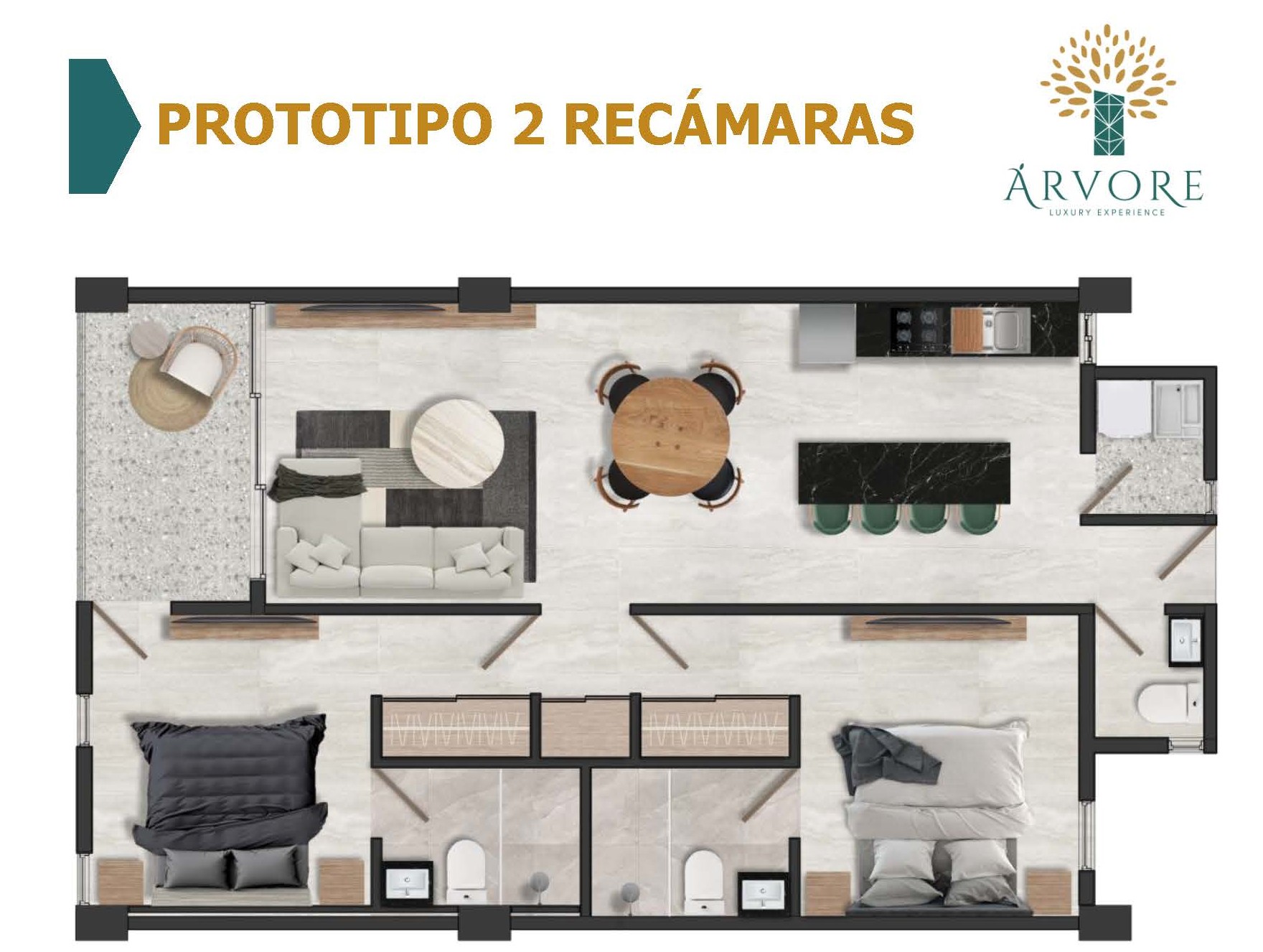 Árvore Cancún Av Huayacán| Departamentos Preventa