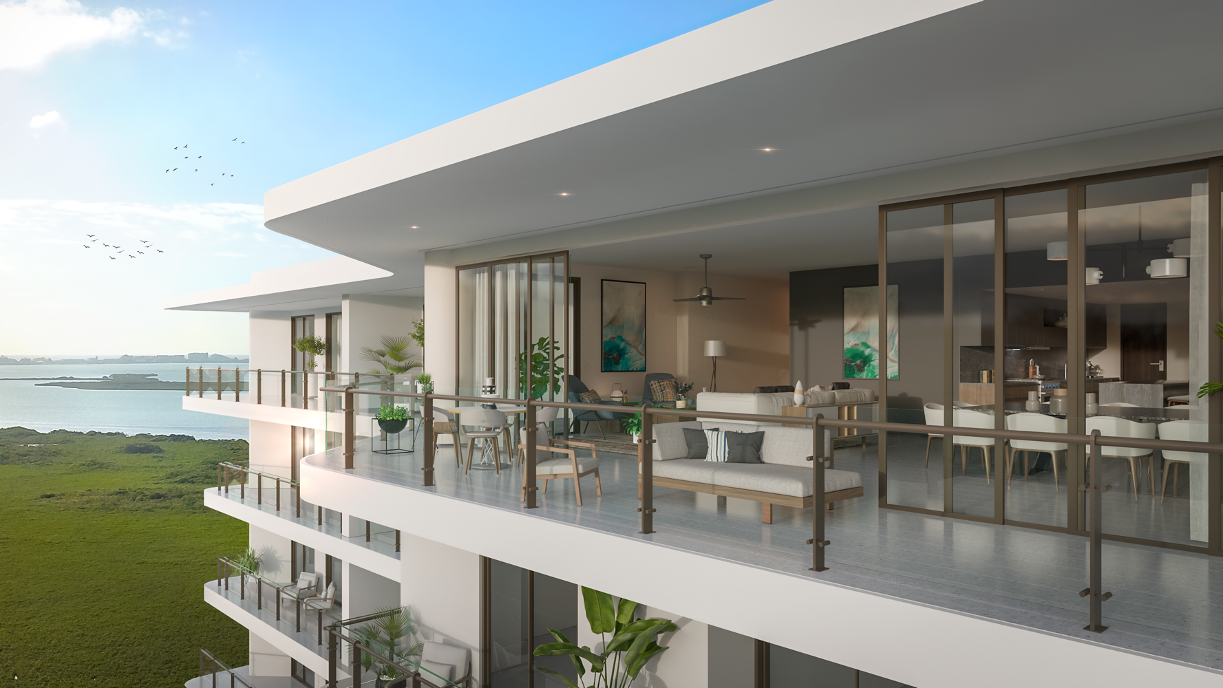 Penthouse en Venta Blume Puerto Cancún de 359 m2