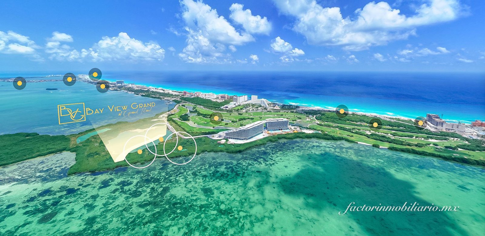 Bay View Grand en Grand Island Cancún Zona Hotelera