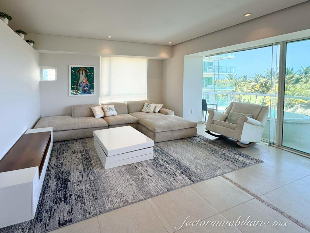 Cancún Towers | Departamento en Puerto Cancún en Renta Amueblado