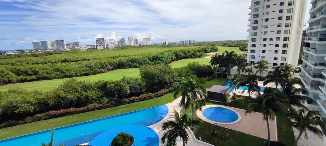 Sky Puerto Cancún 2 Recámaras Amueblado | Departamento Renta