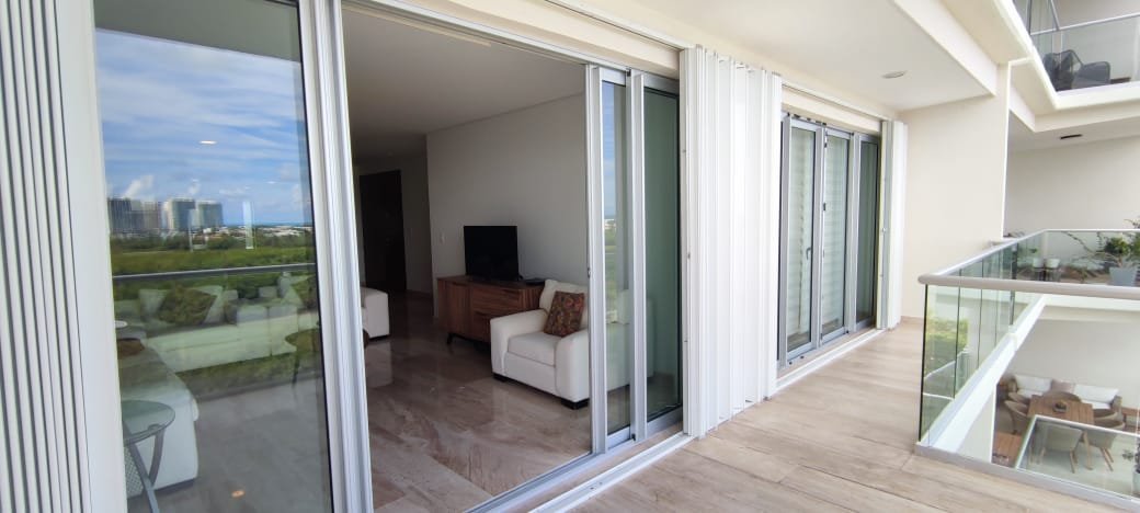 Sky Puerto Cancún 2 Recámaras Amueblado | Departamento Renta