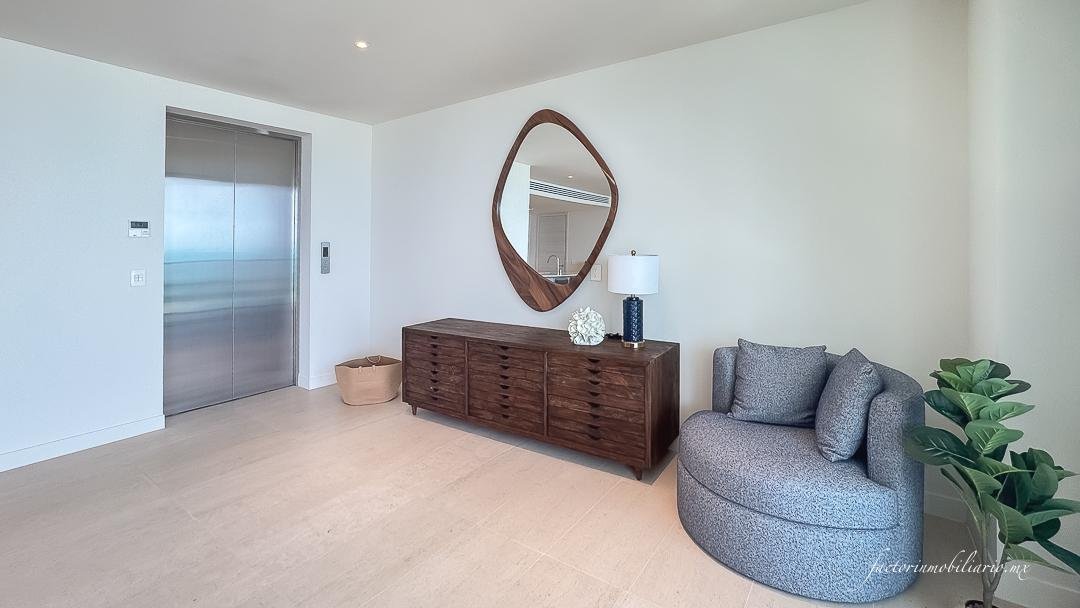 Departamento SLS Harbour Beach Puerto Cancún de 4 Recámaras Amueblado en Renta