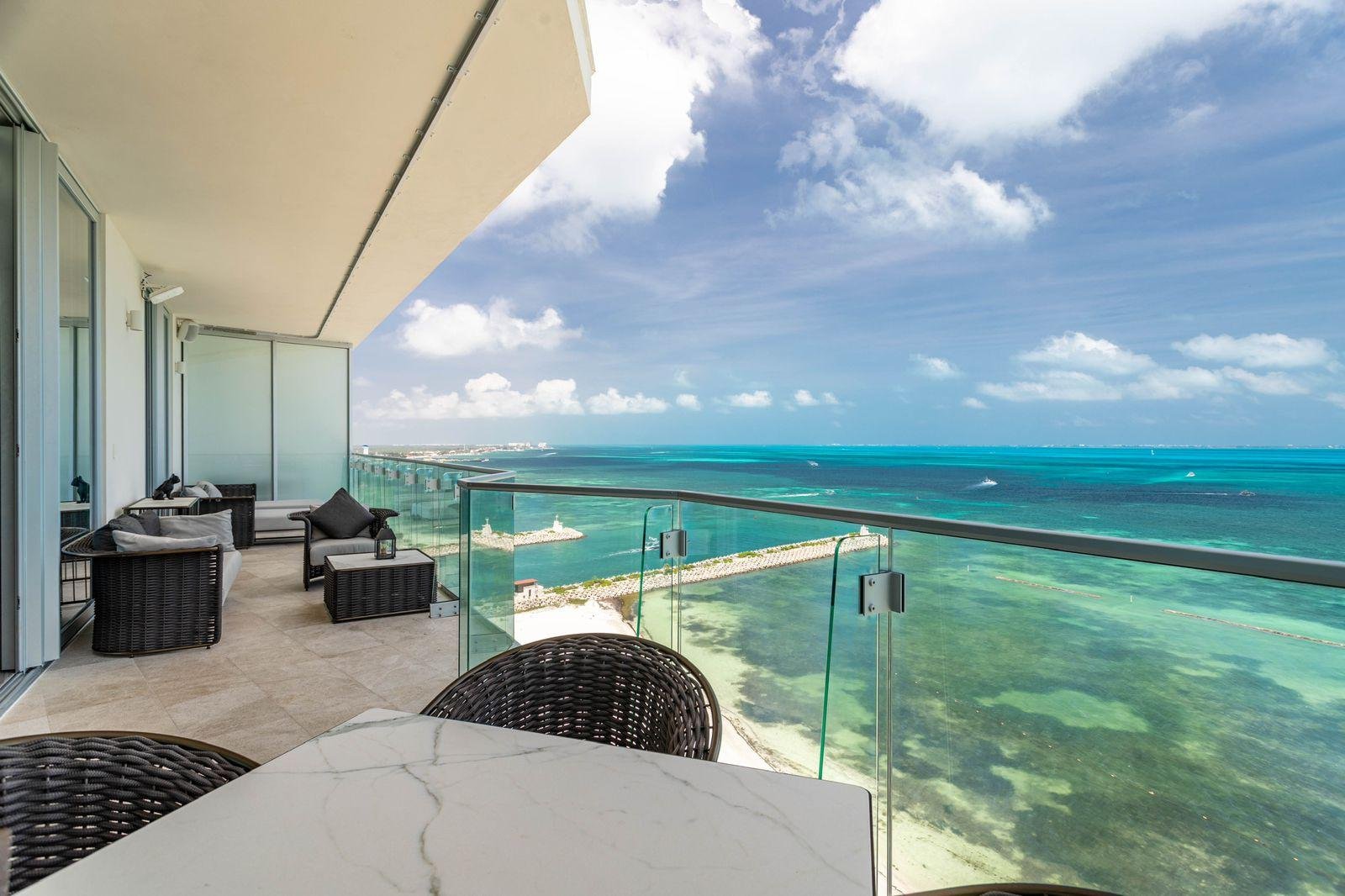 SLS Cancun Hotel & Residences Puerto Cancún 3 Recamaras Amueblado en Venta