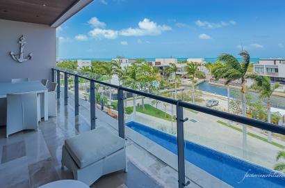 Allure Puerto Cancún 3 Recámaras Amueblado | Departamento Renta