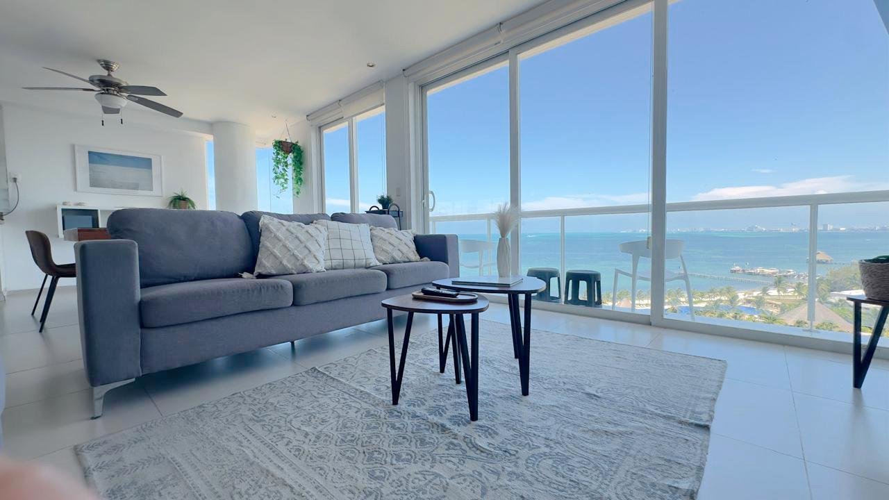 Amara en Puerta del Mar Cancún | Departamento Vista al Mar Amueblado en Venta