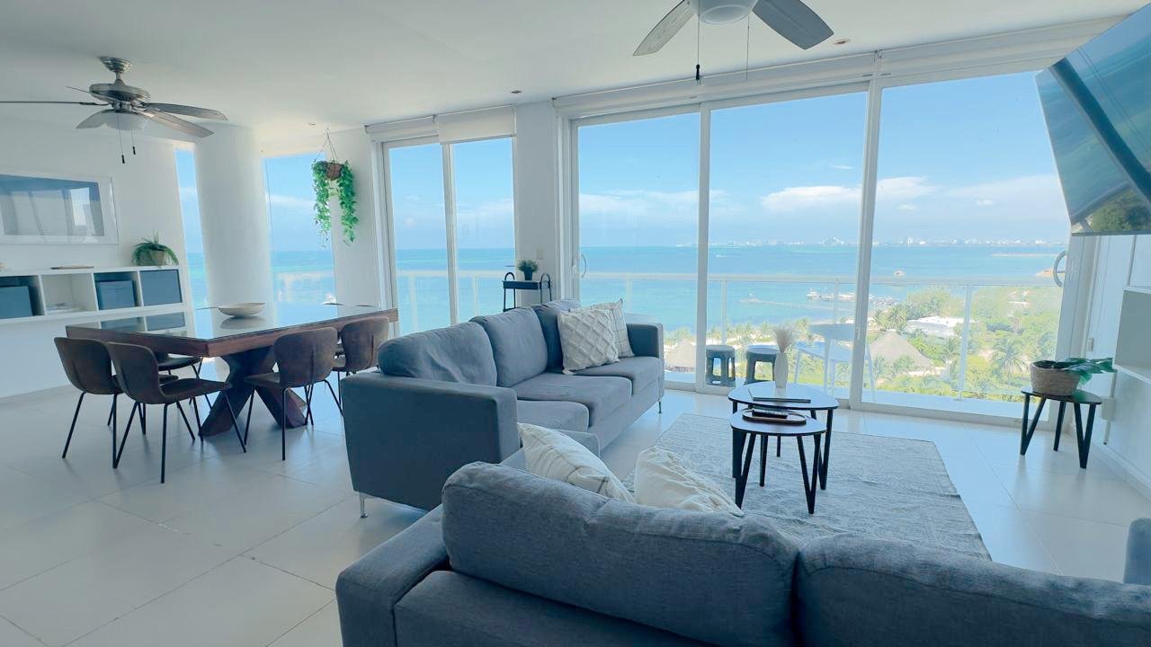 Amara en Puerta del Mar Cancún | Departamento Vista al Mar Amueblado en Venta
