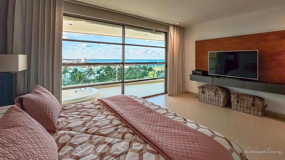 SLS Residences | Novo Cancún | Departamento de 3 Recámaras en Renta Amueblado