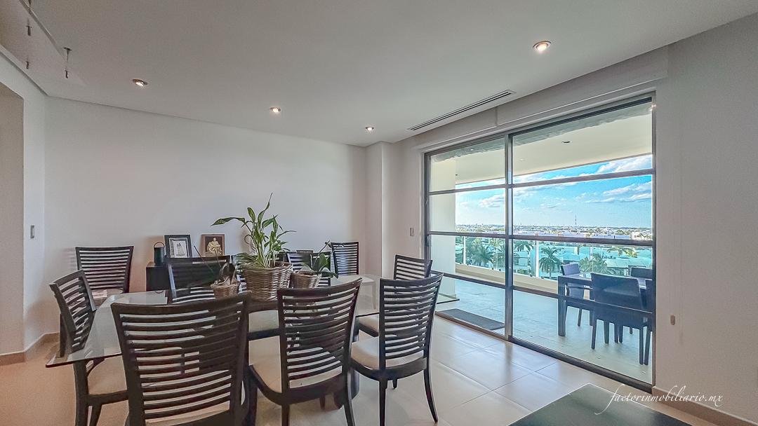 SLS Residences | Novo Cancún | Departamento de 3 Recámaras en Renta Amueblado