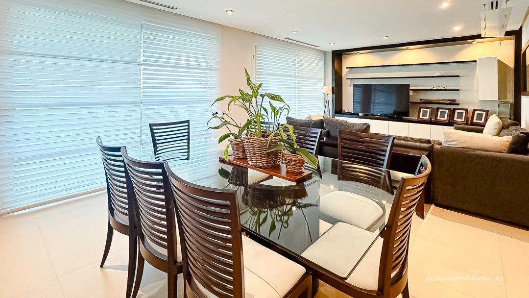 SLS Residences | Novo Cancún | Departamento de 3 Recámaras en Renta Amueblado