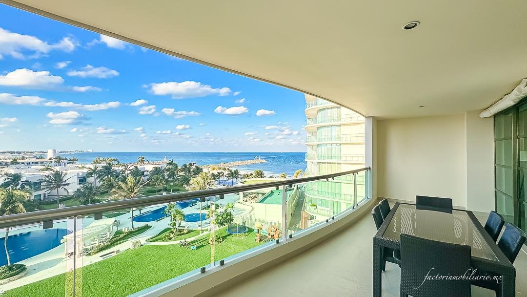 SLS Residences | Novo Cancún | Departamento de 3 Recámaras en Renta Amueblado