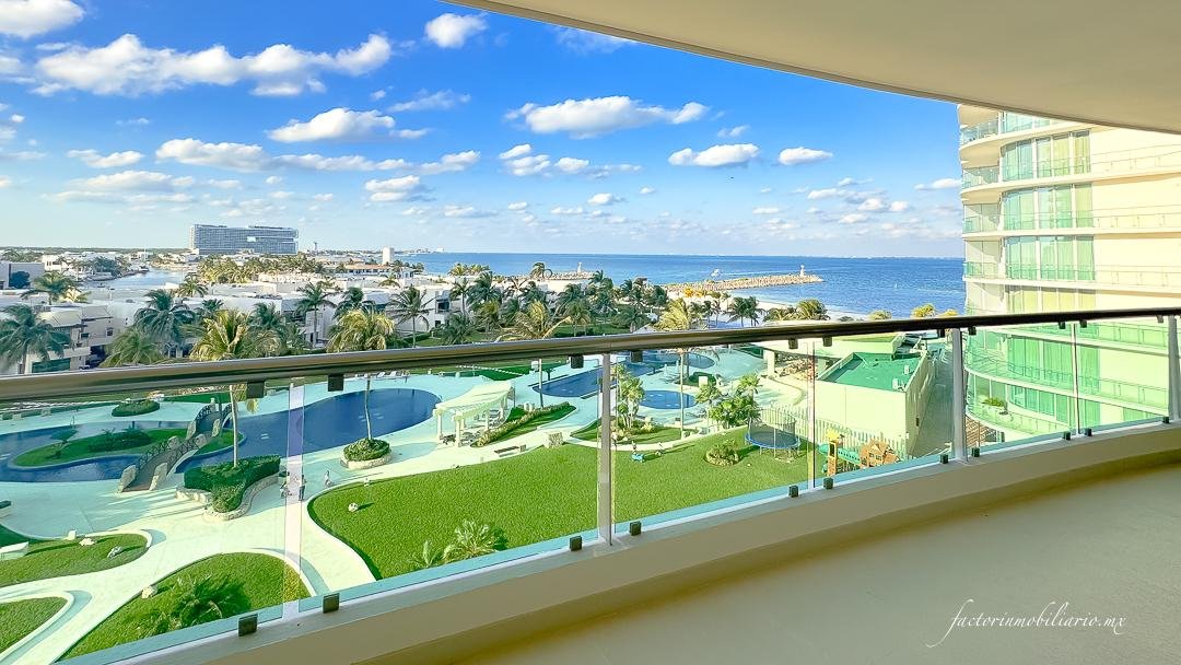 SLS Residences | Novo Cancún | Departamento de 3 Recámaras en Renta Amueblado