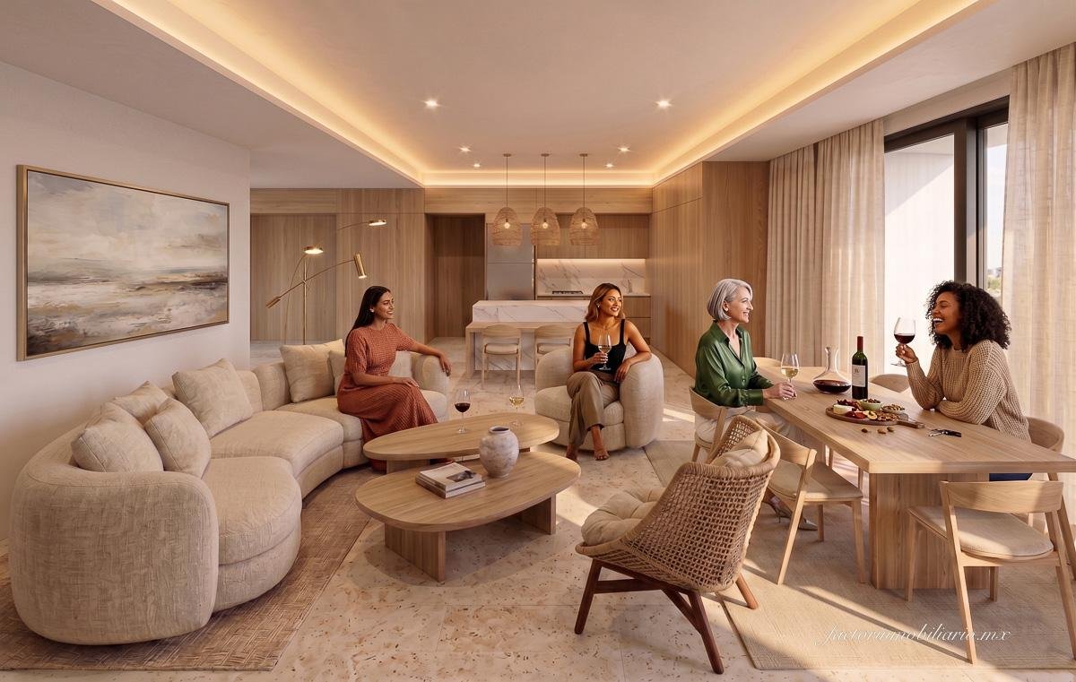 Baalá Condos: departamentos en venta en Av. Bonampak, Cancún