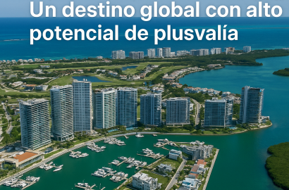 Puerto Cancún: el destino inmobiliario premium del Caribe con marina, golf y beach club que atrae inversionistas nacionales e internacionales por su plusvalía y exclusividad