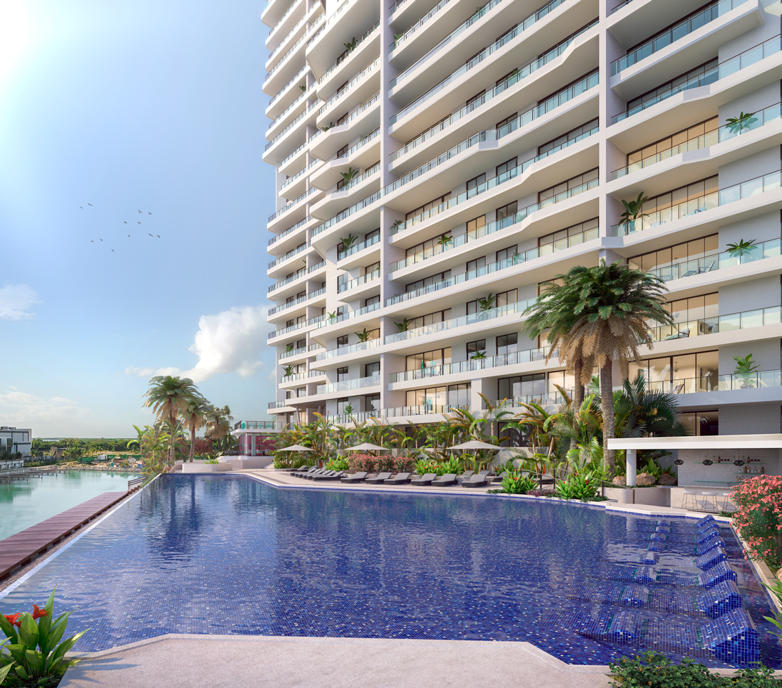 Penthouse en Venta Blume Puerto Cancún de 359 m2
