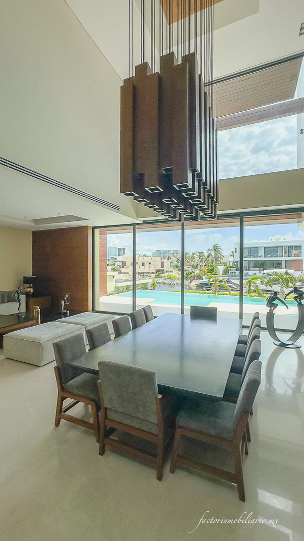 Residencial Los Canales Puerto Cancun | Casa en Venta Amueblada