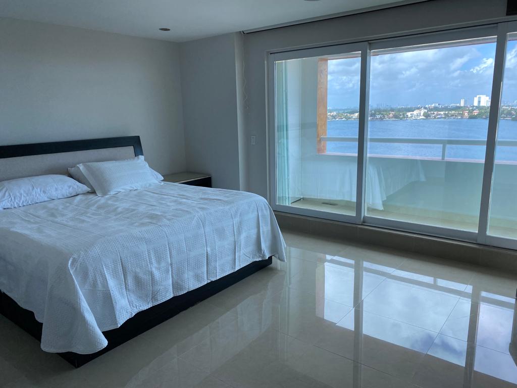 Maralago Cancun Zona Hotelera Amueblado 4 Recámaras | Departamento Renta