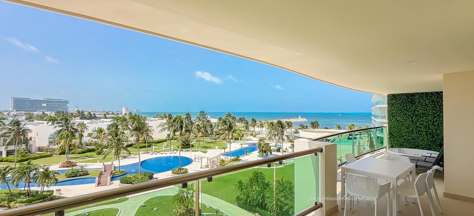 SLS Residences | Novo Cancún | Torre Apus | Departamento de 3 Recámaras en Venta Amueblado