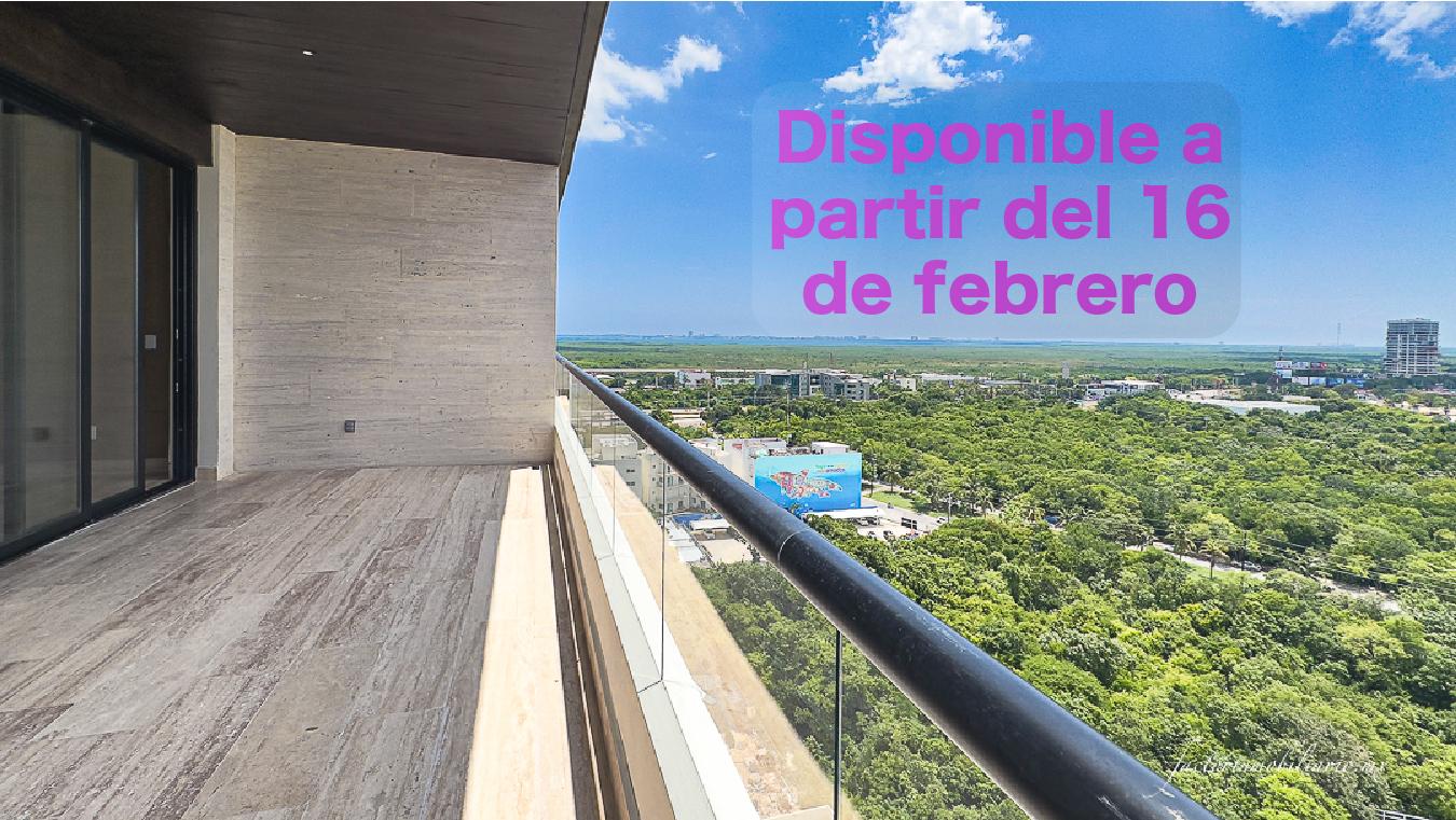 Vela Towers Cancún 3 Recámaras | Departamento Venta Sin Amueblar